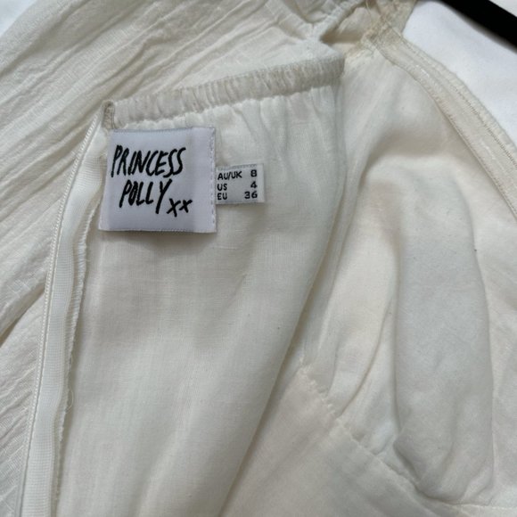 PRINCESS POLLY WHITE DRESS - Picture 3 of 3